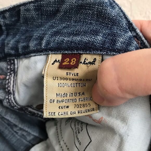 7 for All Mankind “A” pocket denim jeans 28 - Picture 4 of 5
